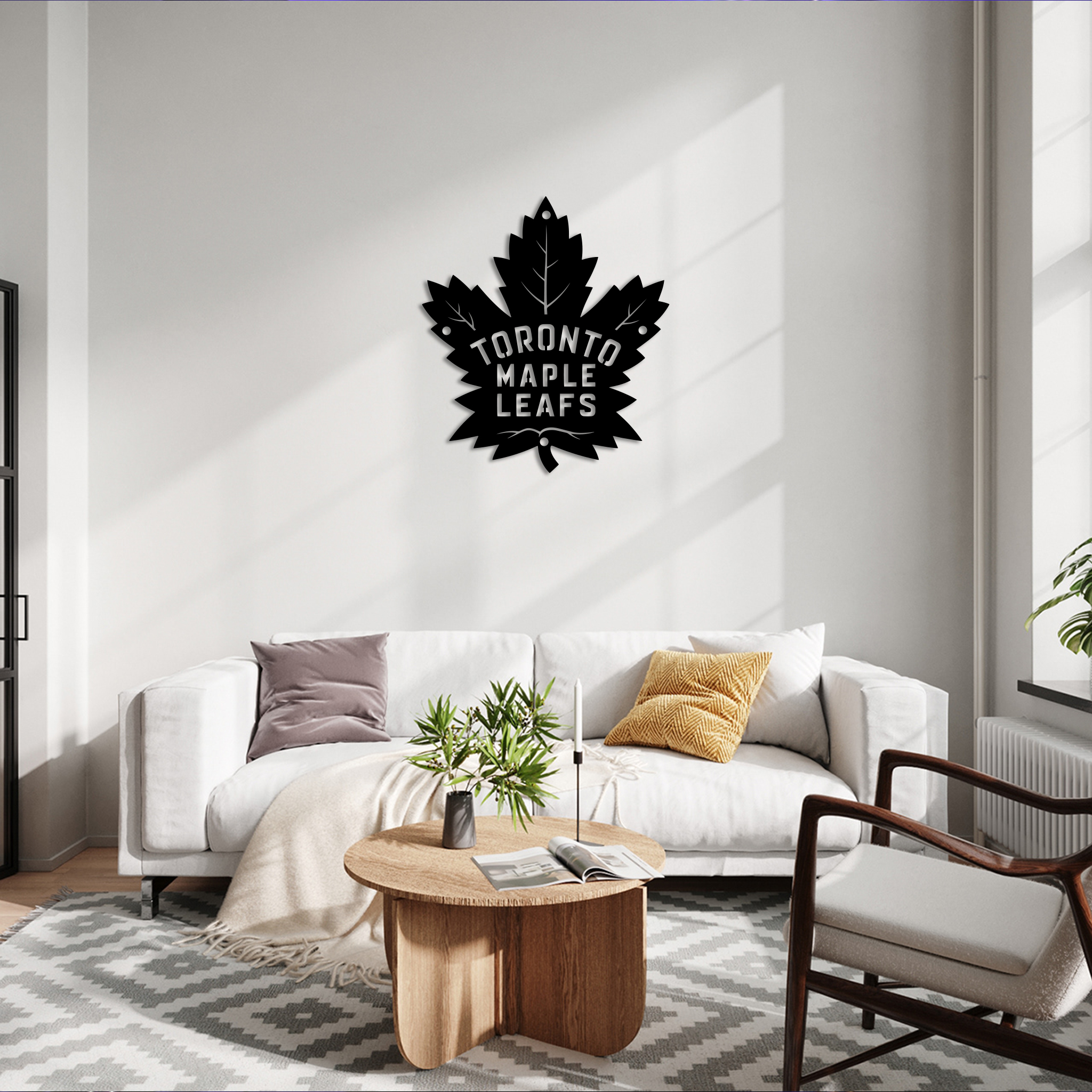 Toronto Maple Leafs Ice Hockey Metal Signs