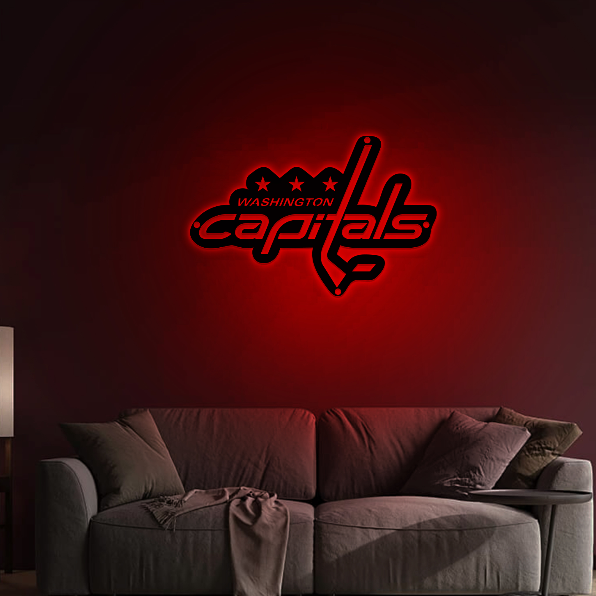 Ice Hockey Washington Capitals Metal Sign