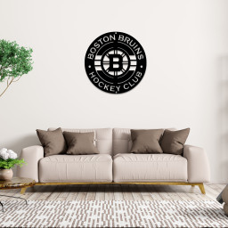 Ice Hockey Boston Bruins Metal Signs Wall Decor