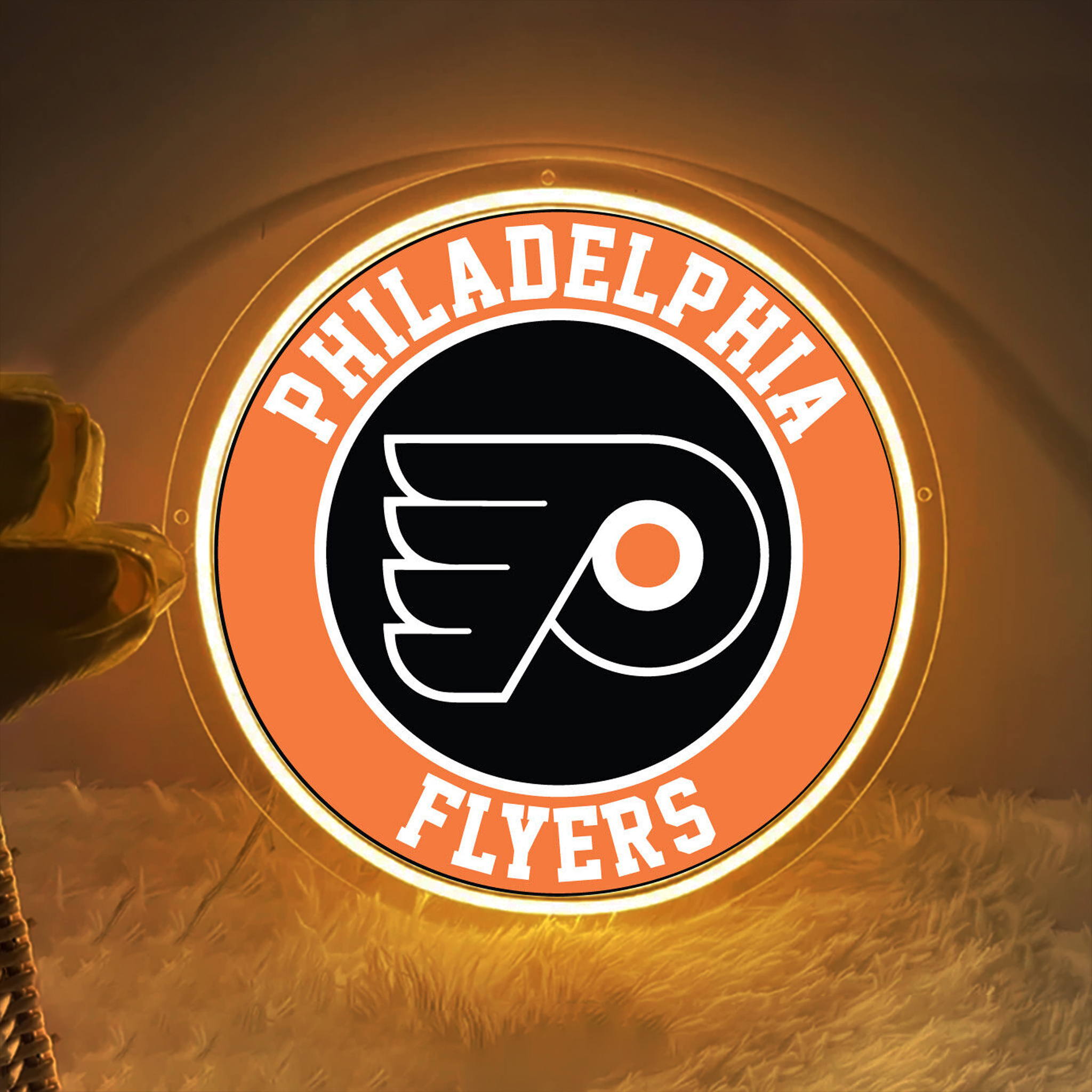 Philadelphia Flyers Ice Hockey UV Signs Wall Decor