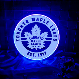 Ice Hockey Toronto Maple Leafs Laser Sign