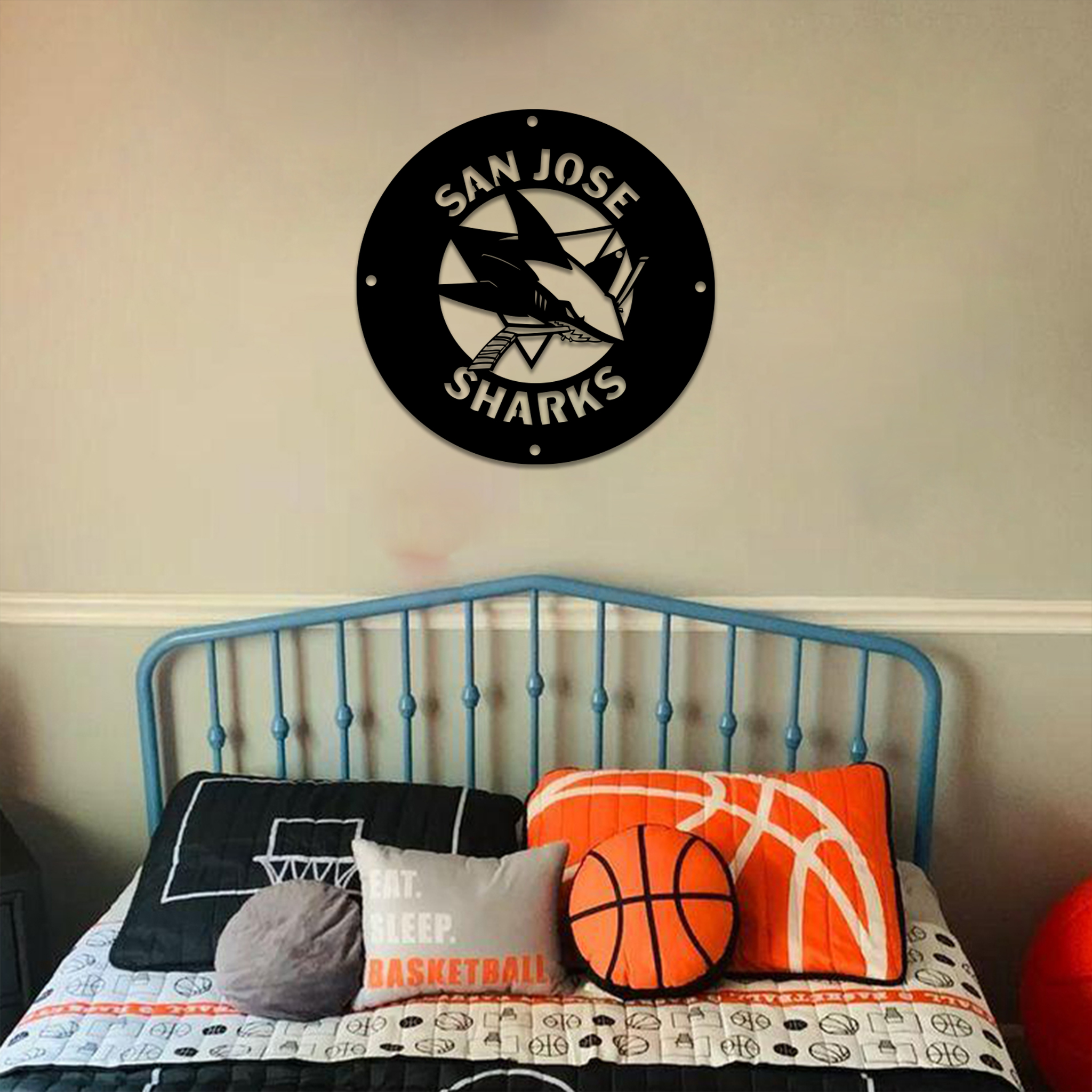San Jose Sharks Ice Hockey Metal Signs