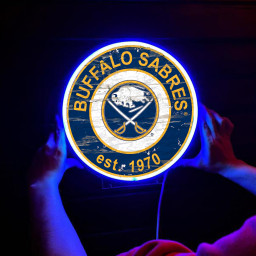 Buffalo Sabres Ice Hockey UV Sign