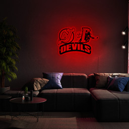 Ice Hockey New Jersey Devils Metal Signs