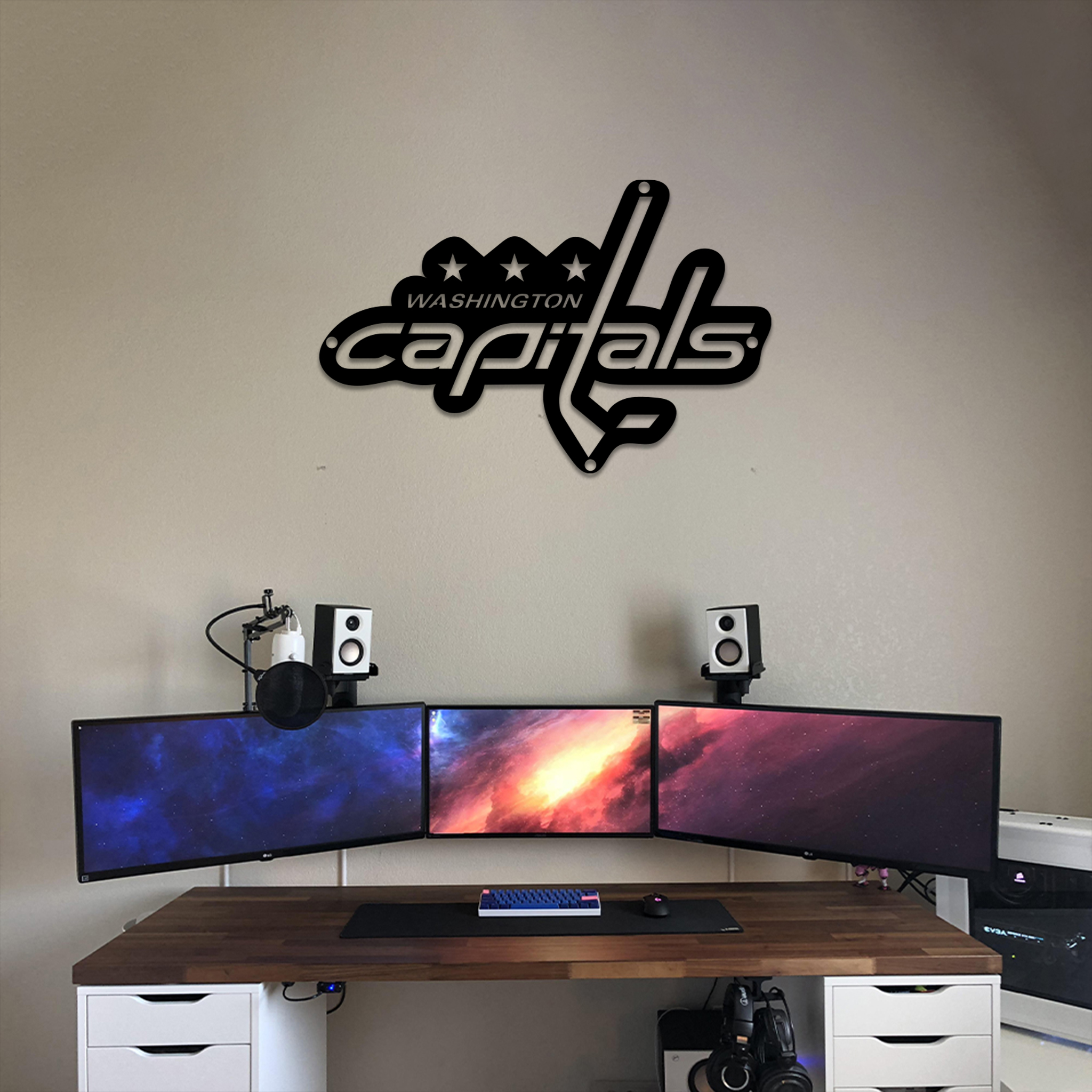 Ice Hockey Washington Capitals Metal Sign