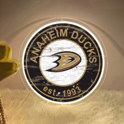 Anaheim Ducks Ice Hockey UV Sign