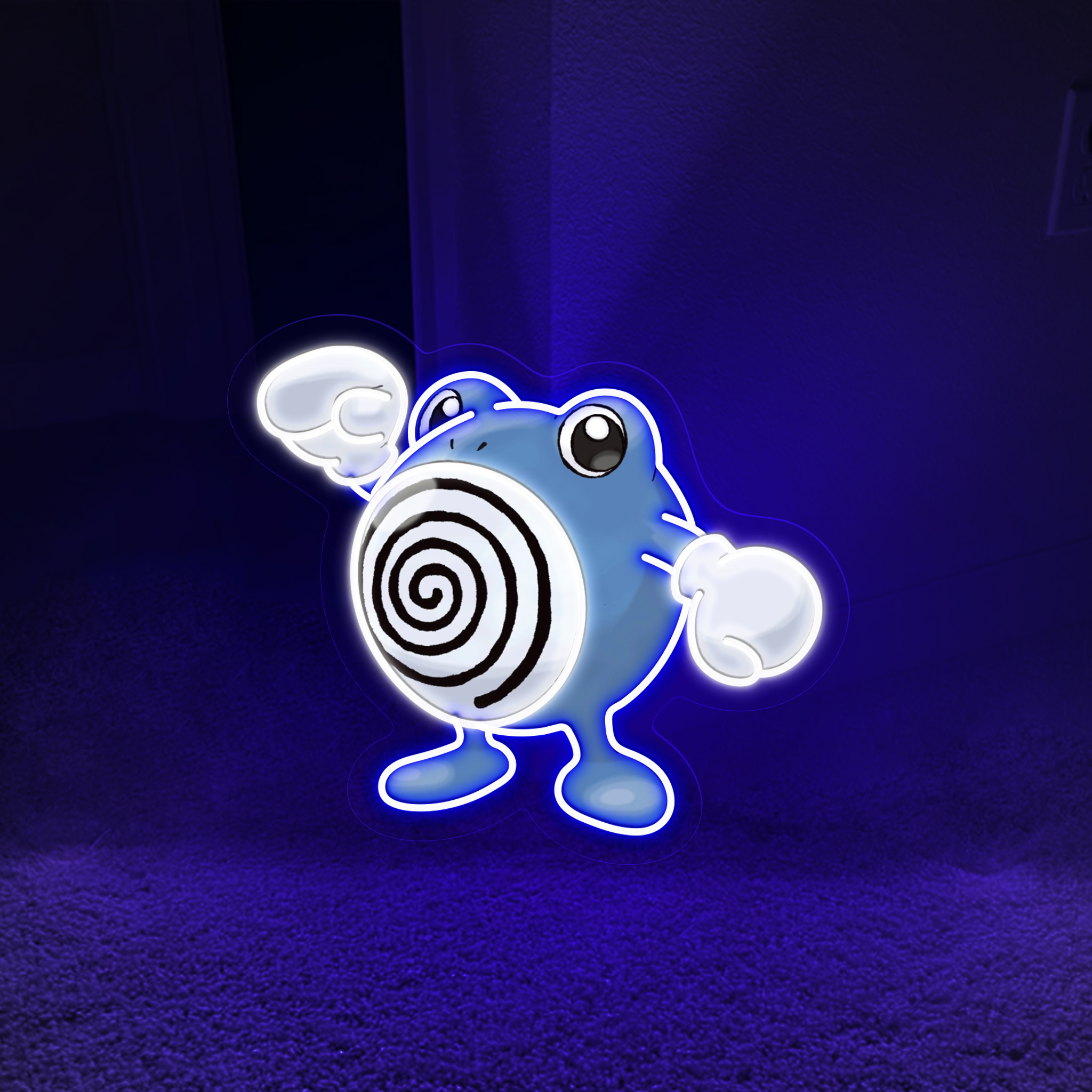 Poliwag Pokemon UV Signs