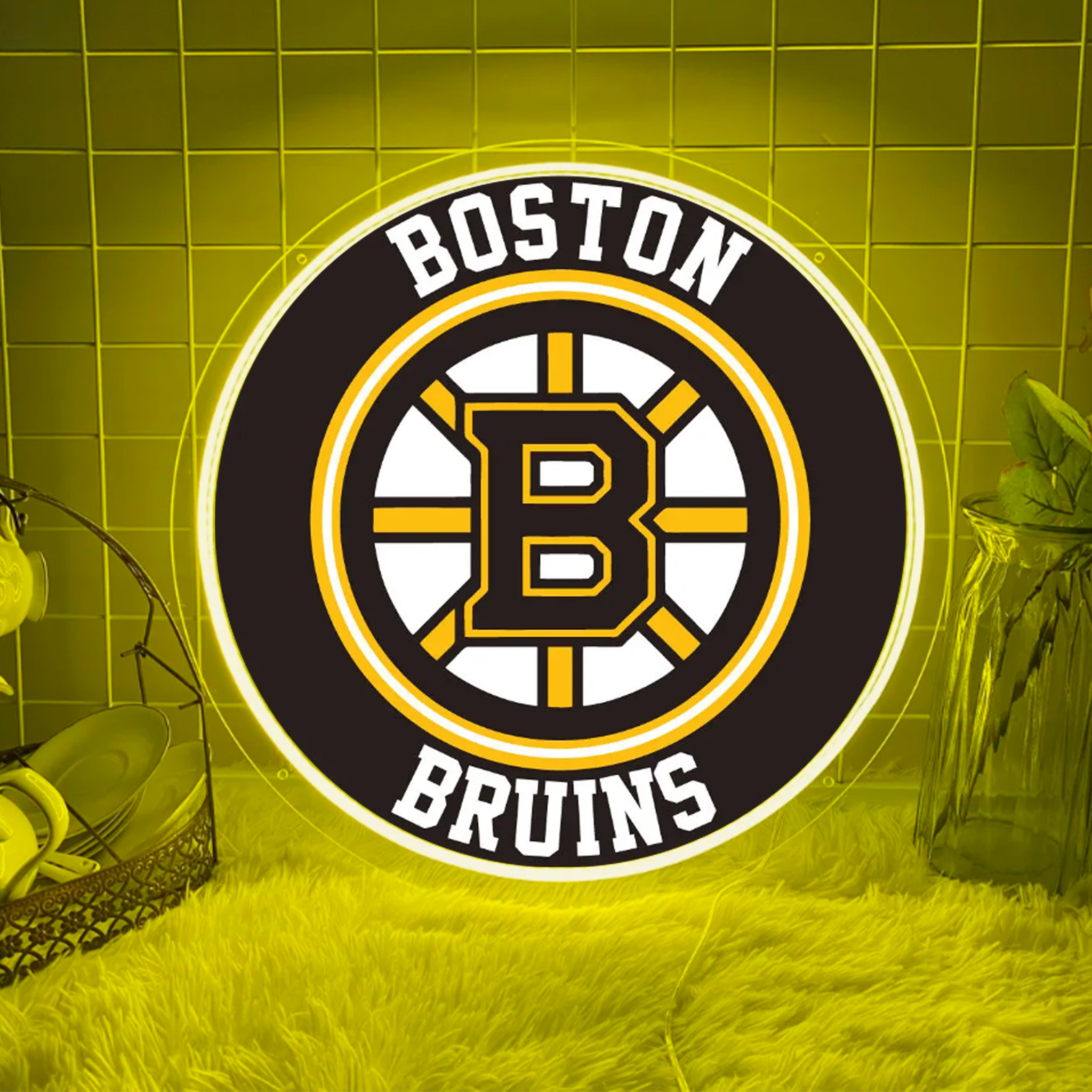 Ice Hockey Boston Bruins UV Signs