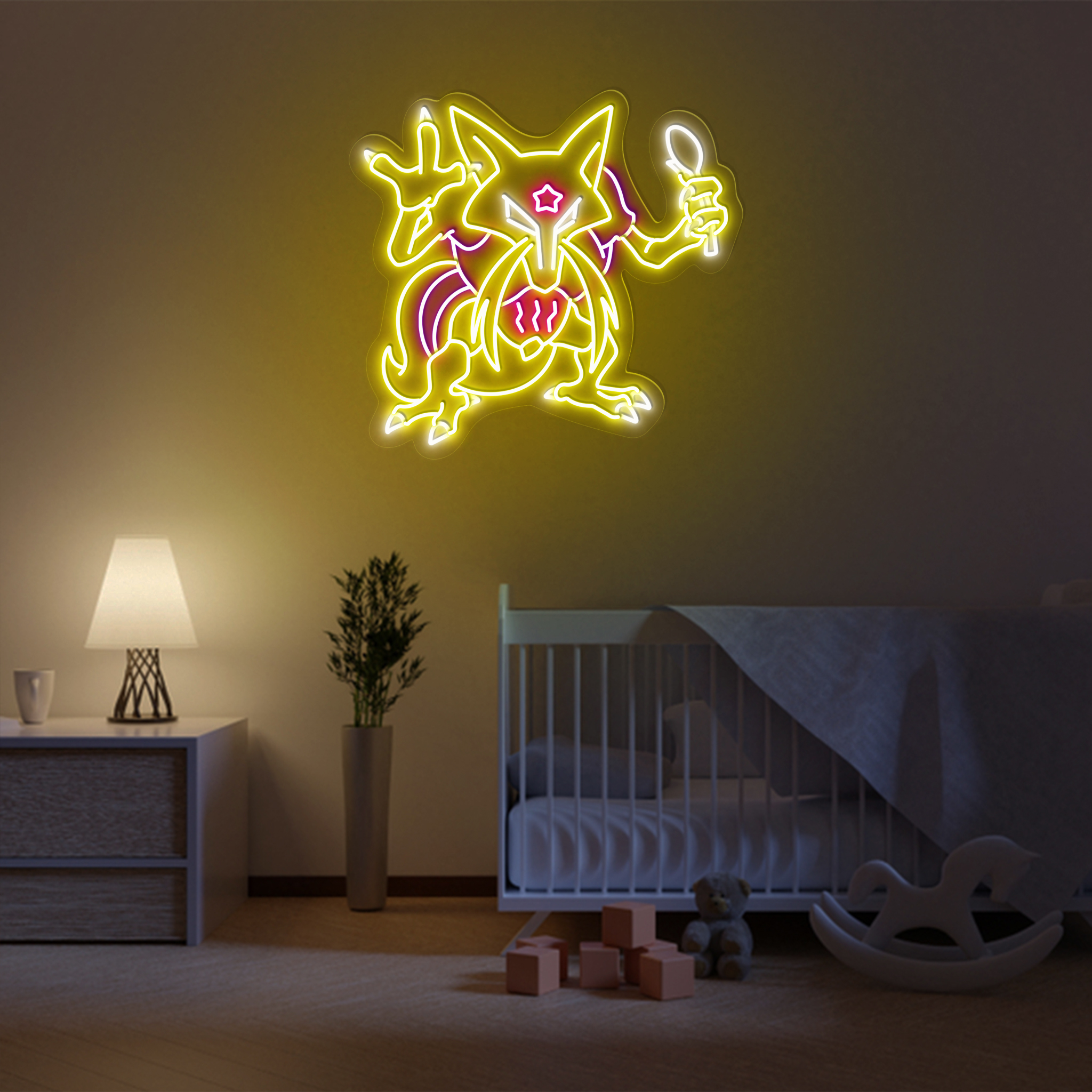 Pokemon Kadabra Neon Signs