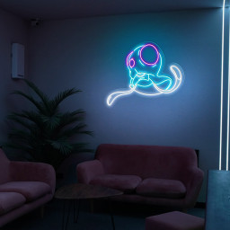 Tentacool Pokemon Neon Signs