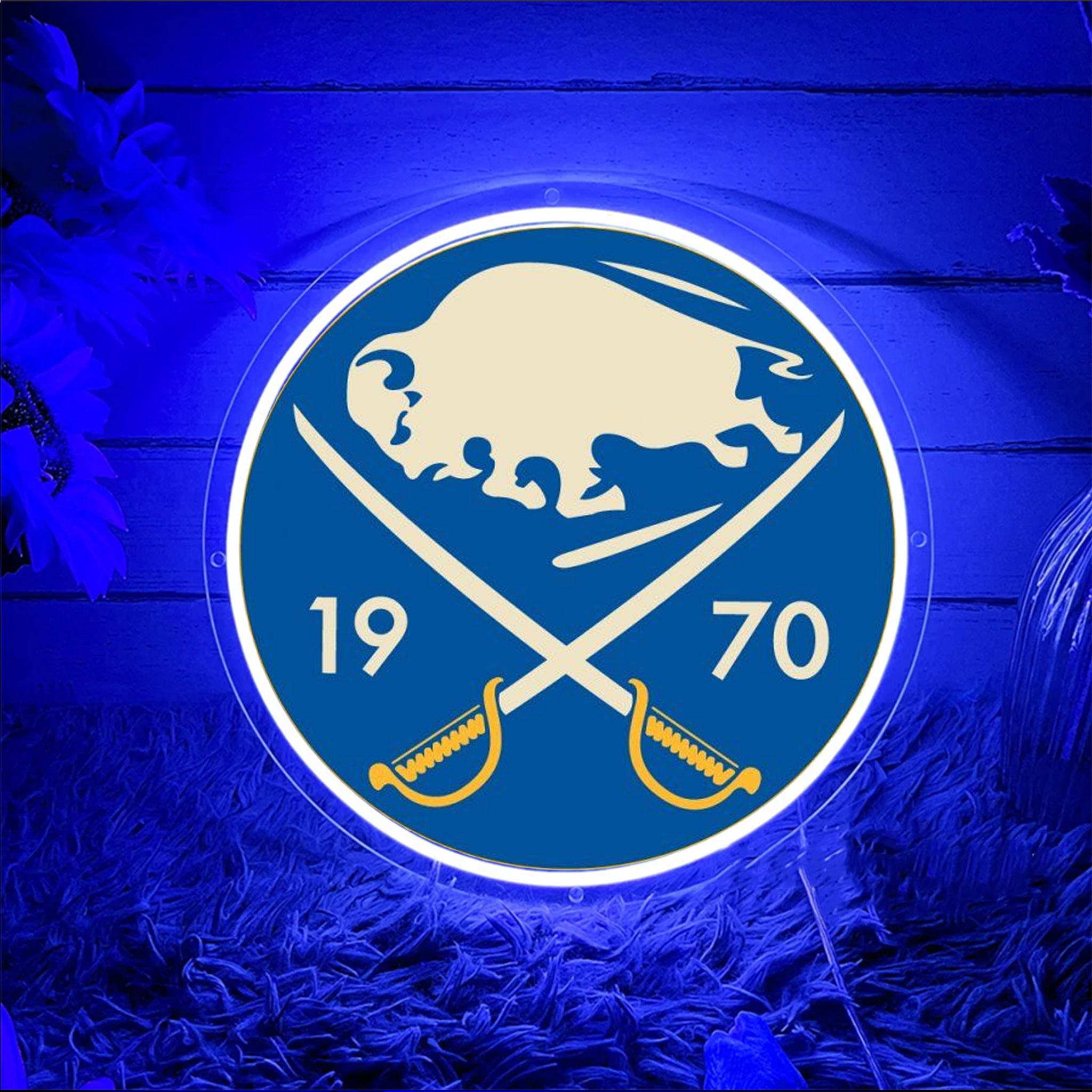 Buffalo Sabres Ice Hockey UV Signs