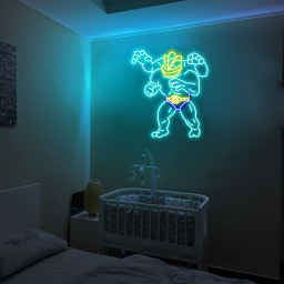 Machamp Pokemon Neon Signs