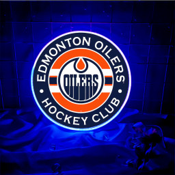 Ice Hockey Edmonton Oilers UV Sign
