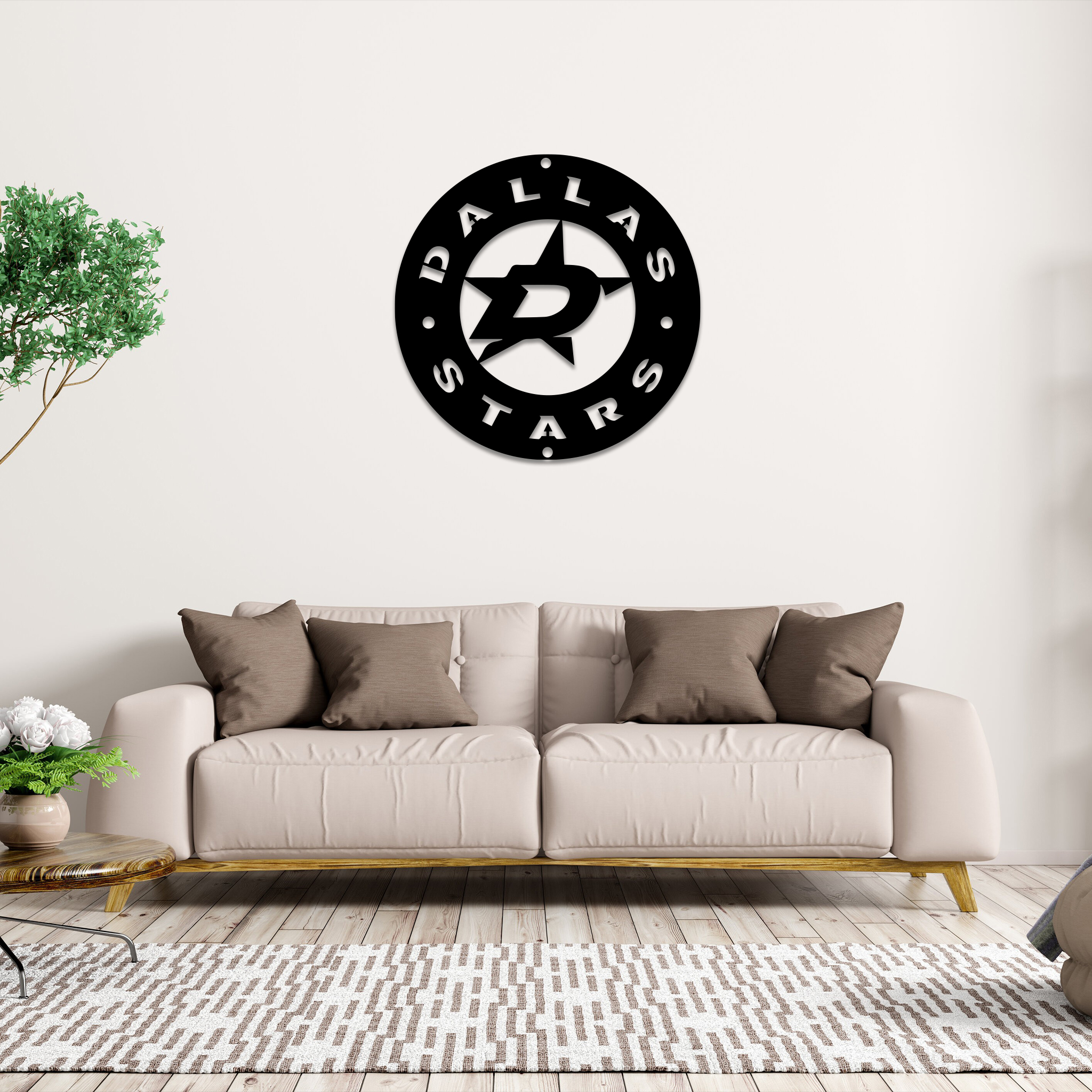 Dallas Stars Ice Hockey Metal Signs