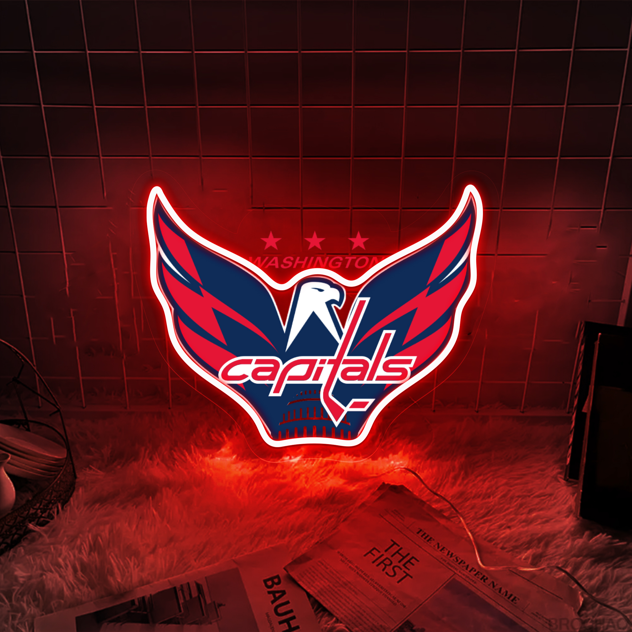 Ice Hockey Washington Capitals UV Signs
