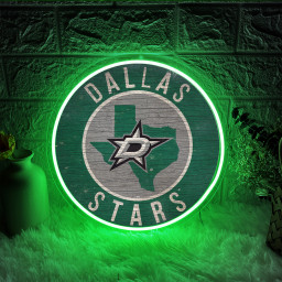 Dallas Stars Ice Hockey UV Sign