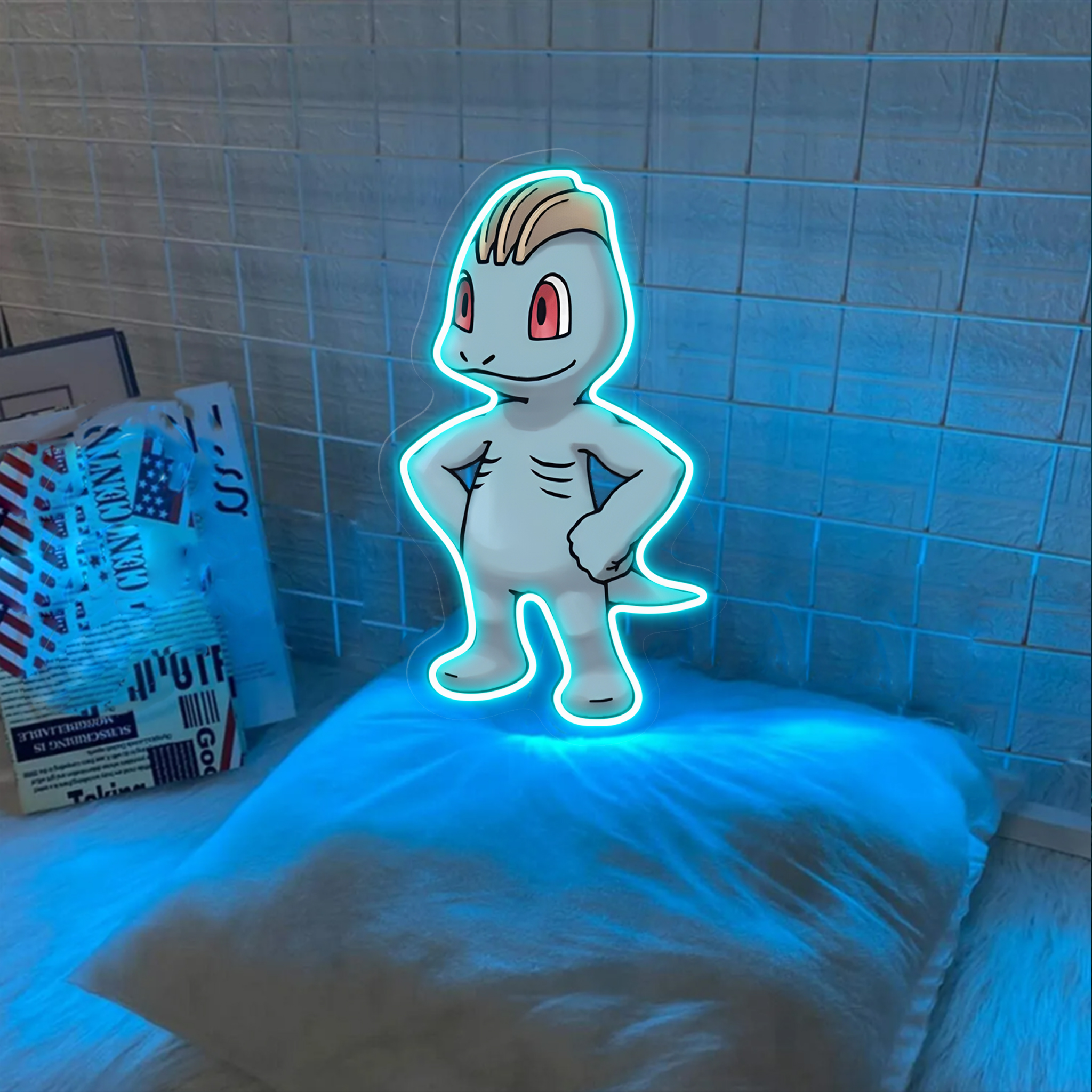 Pokemon Machop UV Signs