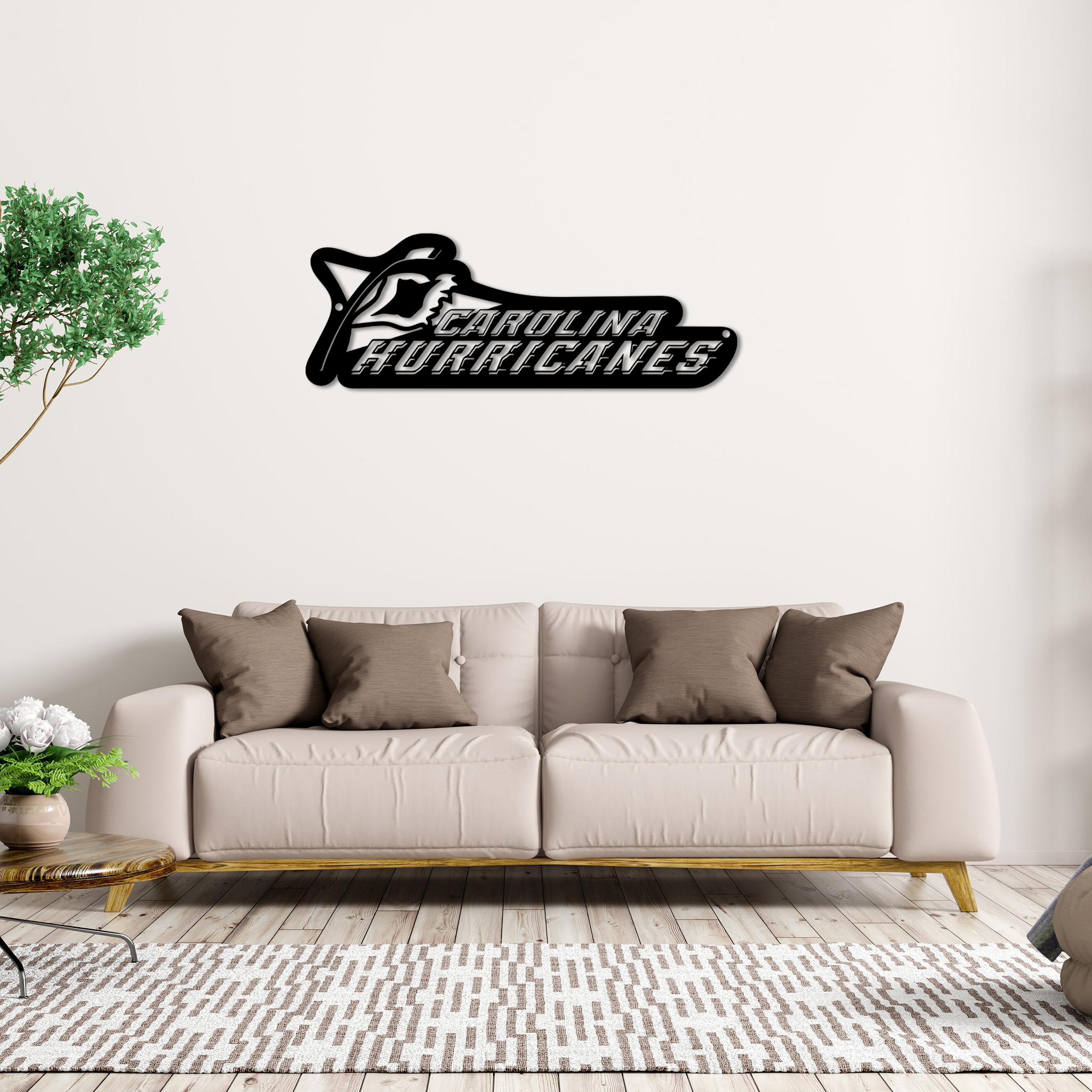 Carolina Hurricanes Ice Hockey Metal Signs