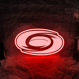 Ice Hockey Carolina Hurricanes Laser Signs