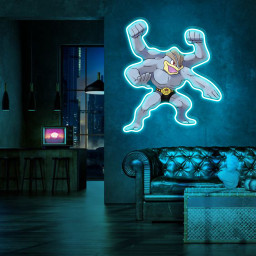 Pokemon Machamp UV Signs