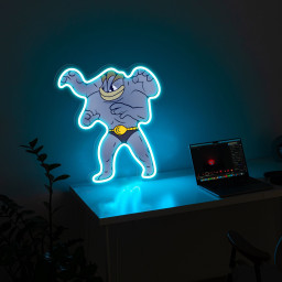 Machamp Pokemon UV Signs