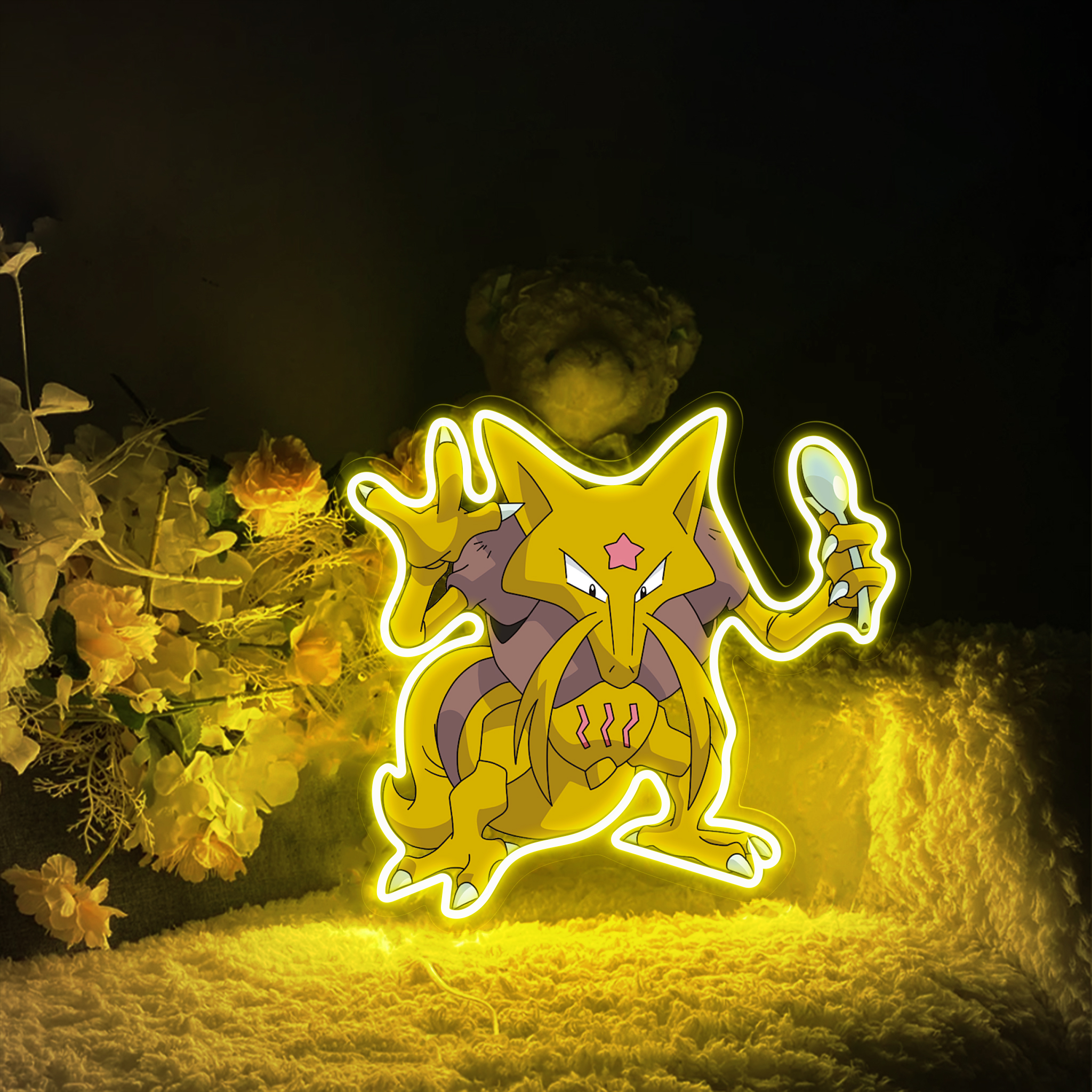 Pokemon Kadabra UV Signs