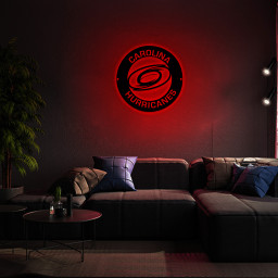 Ice Hockey Carolina Hurricanes Metal Sign