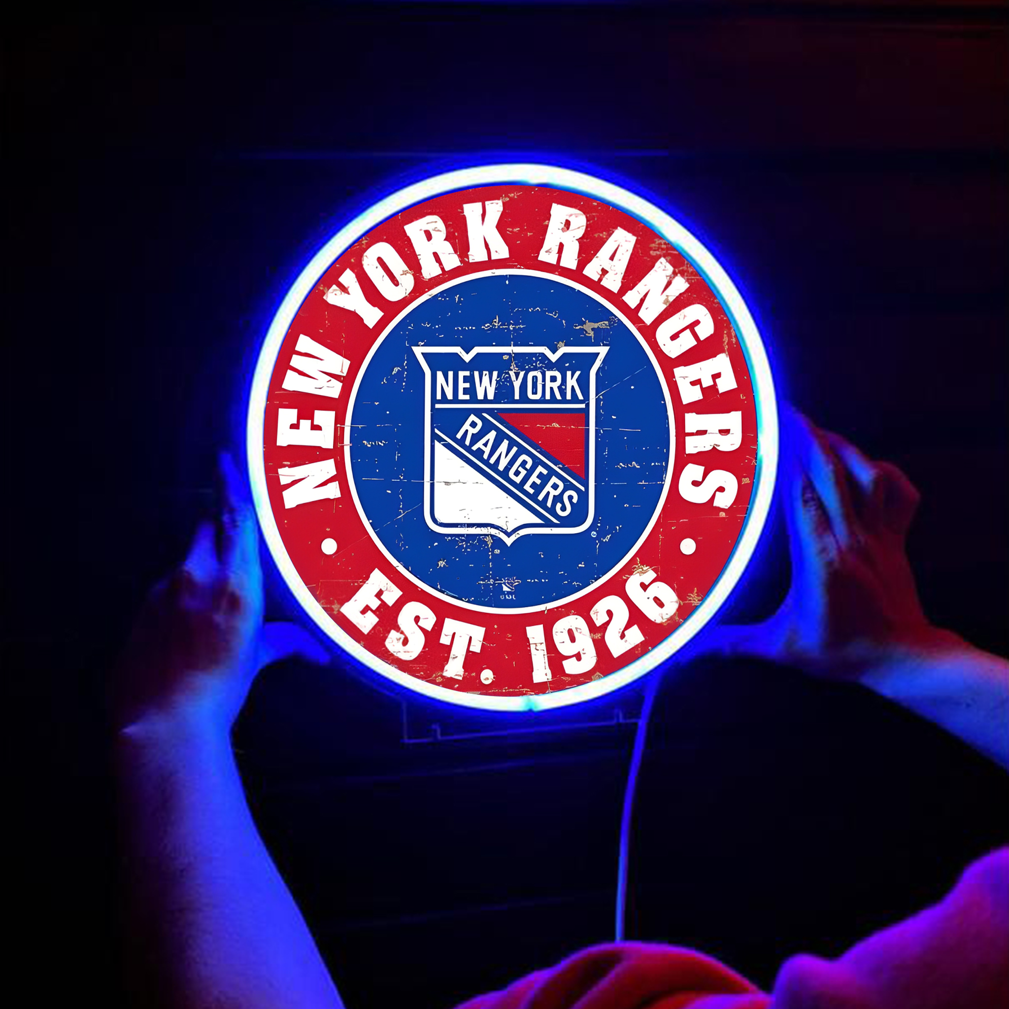 Ice Hockey New York Rangers UV Signs