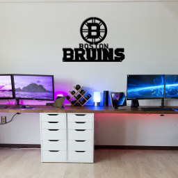 Boston Bruins Ice Hockey Metal Signs