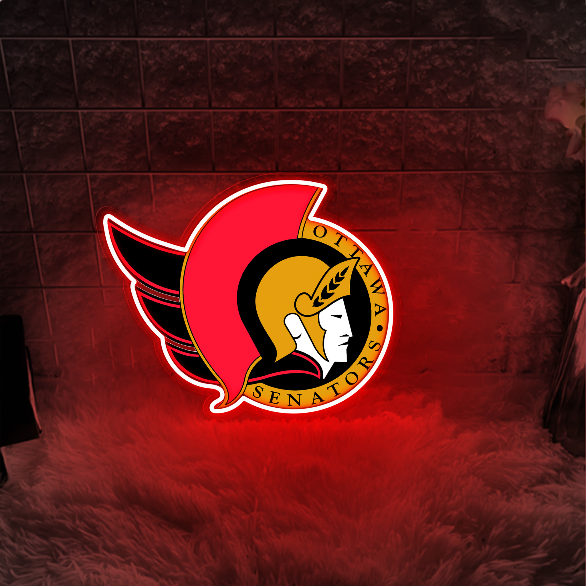 Ice Hockey Ottawa Senators UV Signs