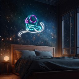 Tentacool Pokemon Neon Signs