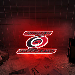 Carolina Hurricanes Ice Hockey UV Signs Wall Decor