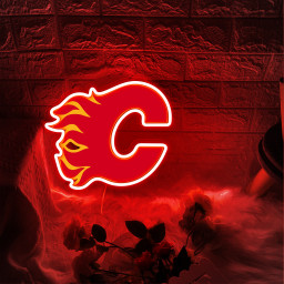 Calgary Flames Ice Hockey UV Signs