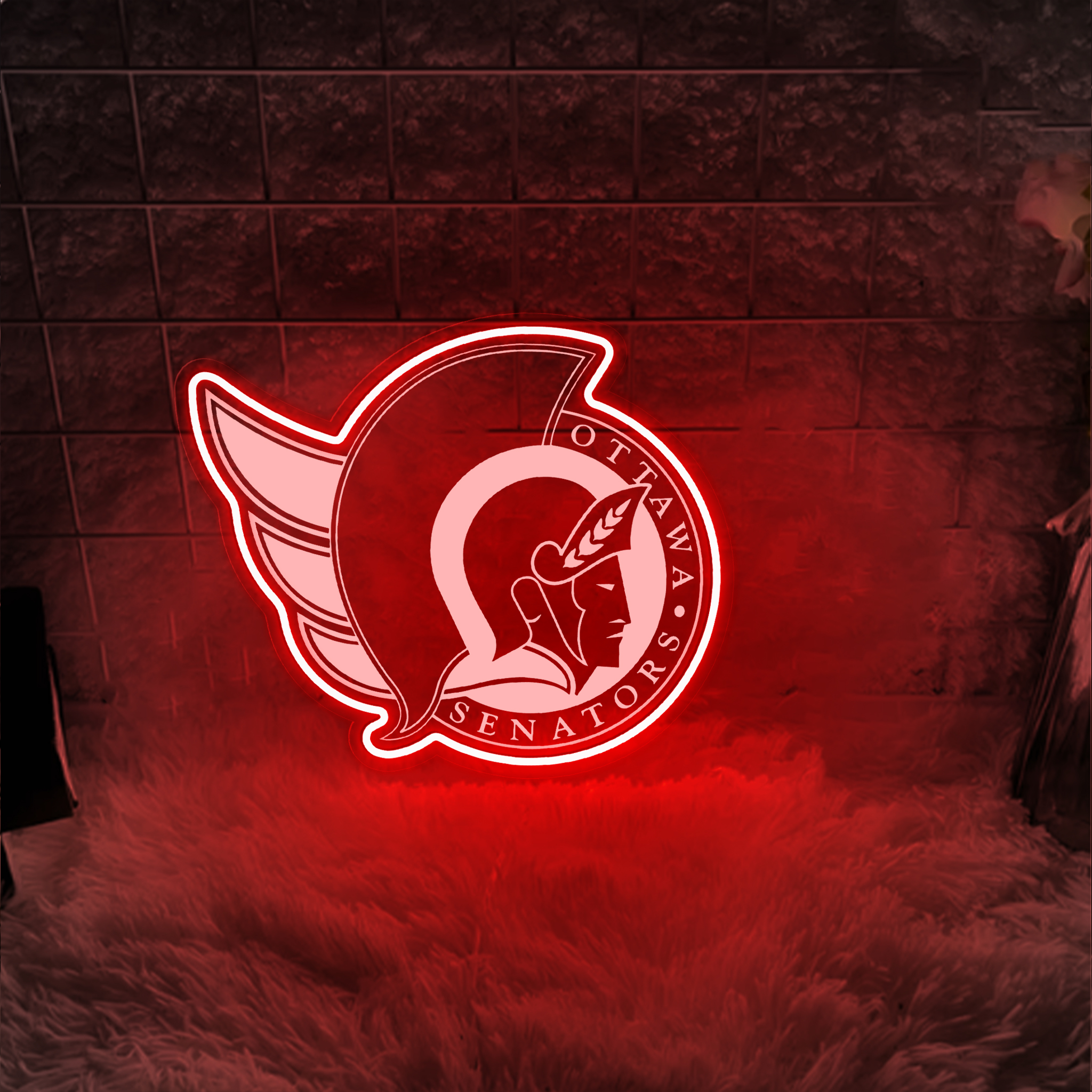 Ice Hockey Ottawa Senators Laser Signs