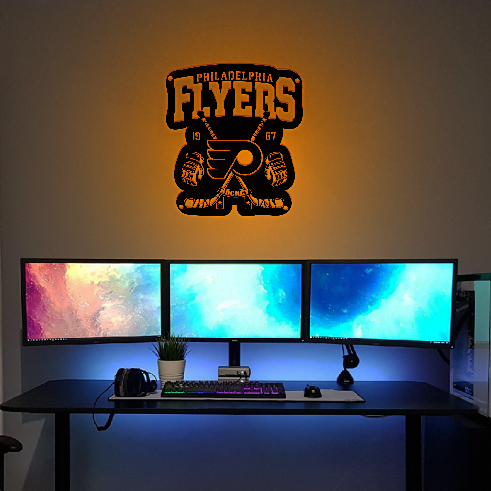 Ice Hockey Philadelphia Flyers Metal Sign