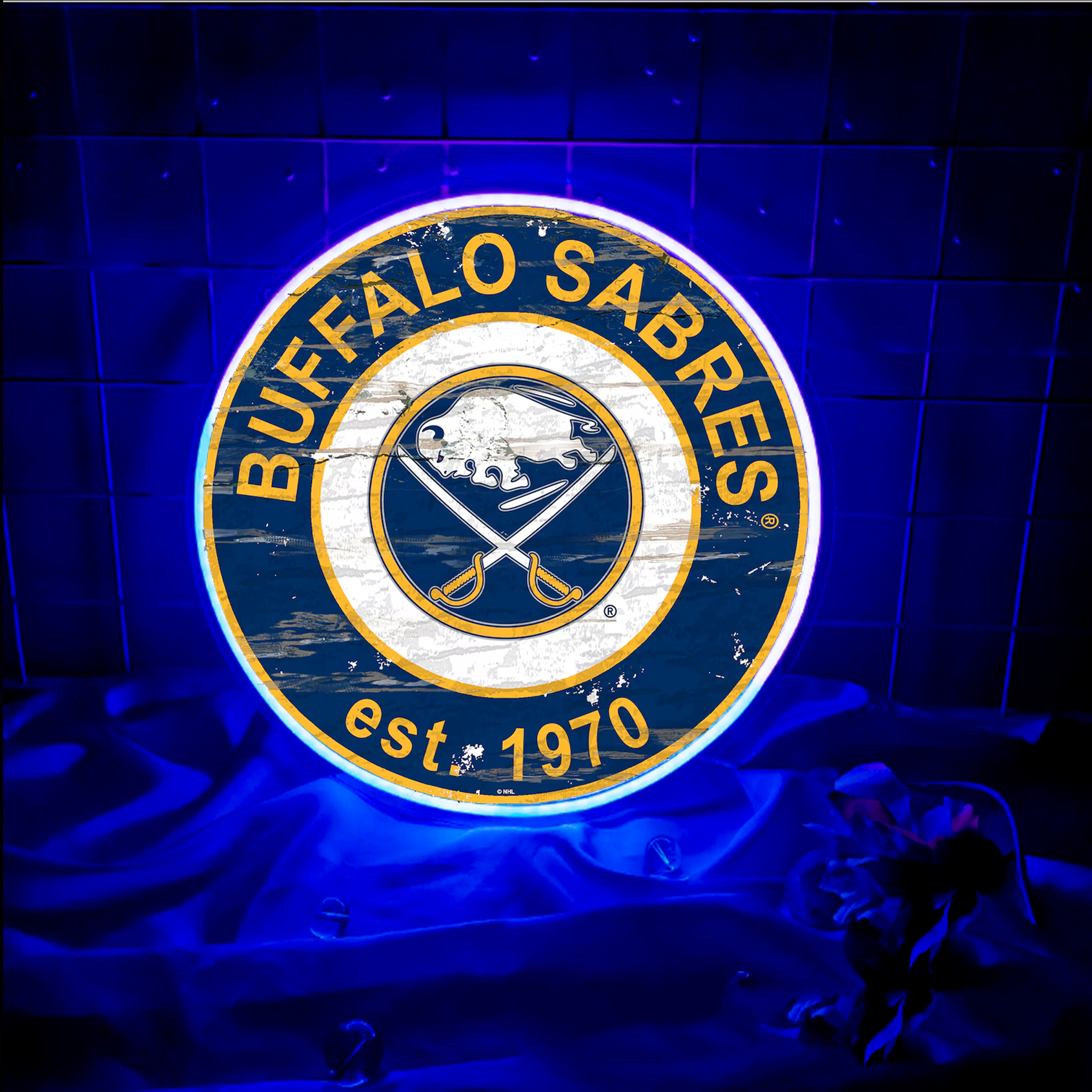 Buffalo Sabres Ice Hockey UV Sign