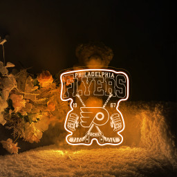 Ice Hockey Philadelphia Flyers Laser Sign