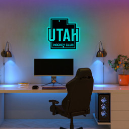 Ice Hockey Utah Hockey Club Metal Sign