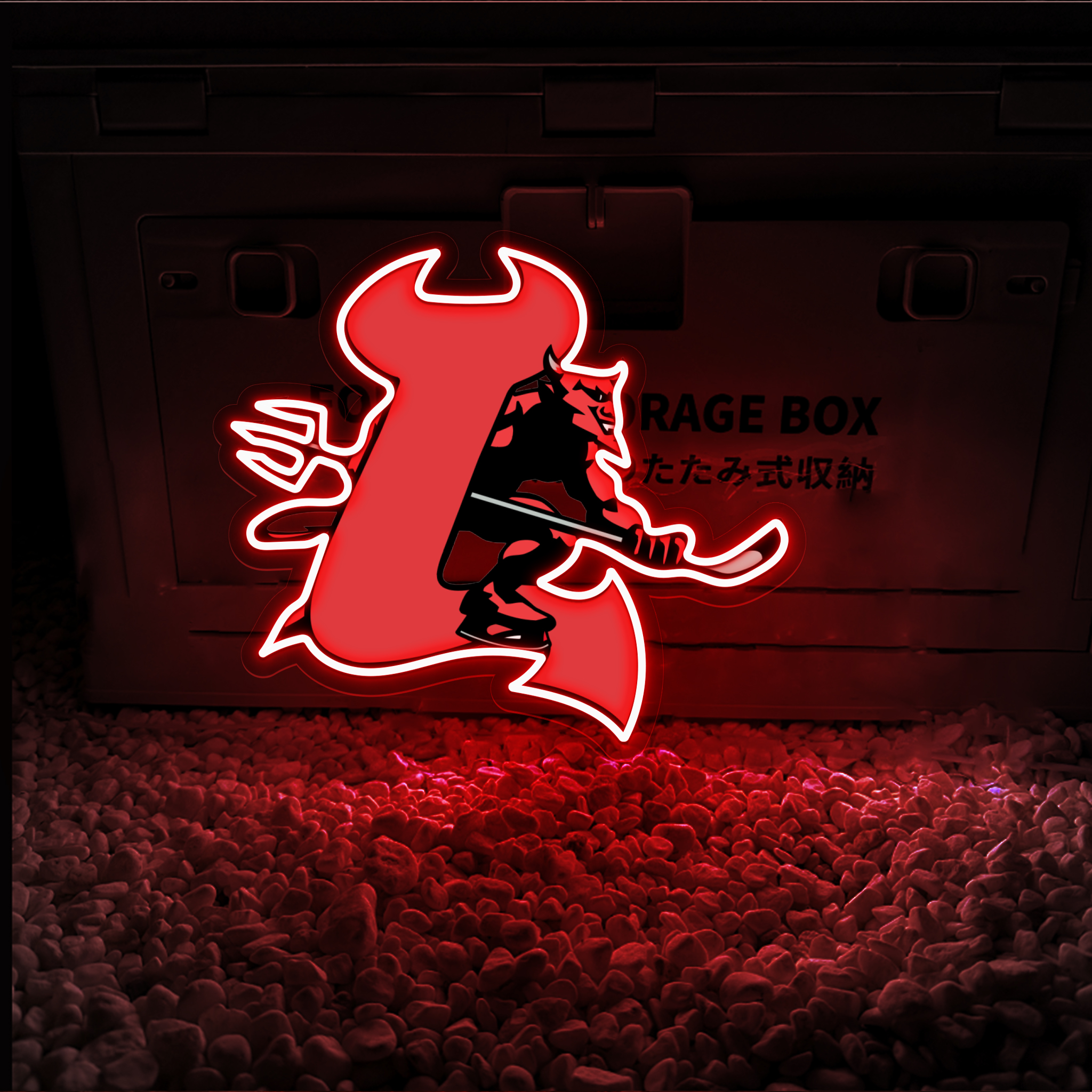 New Jersey Devils Ice Hockey UV Signs Wall Decor