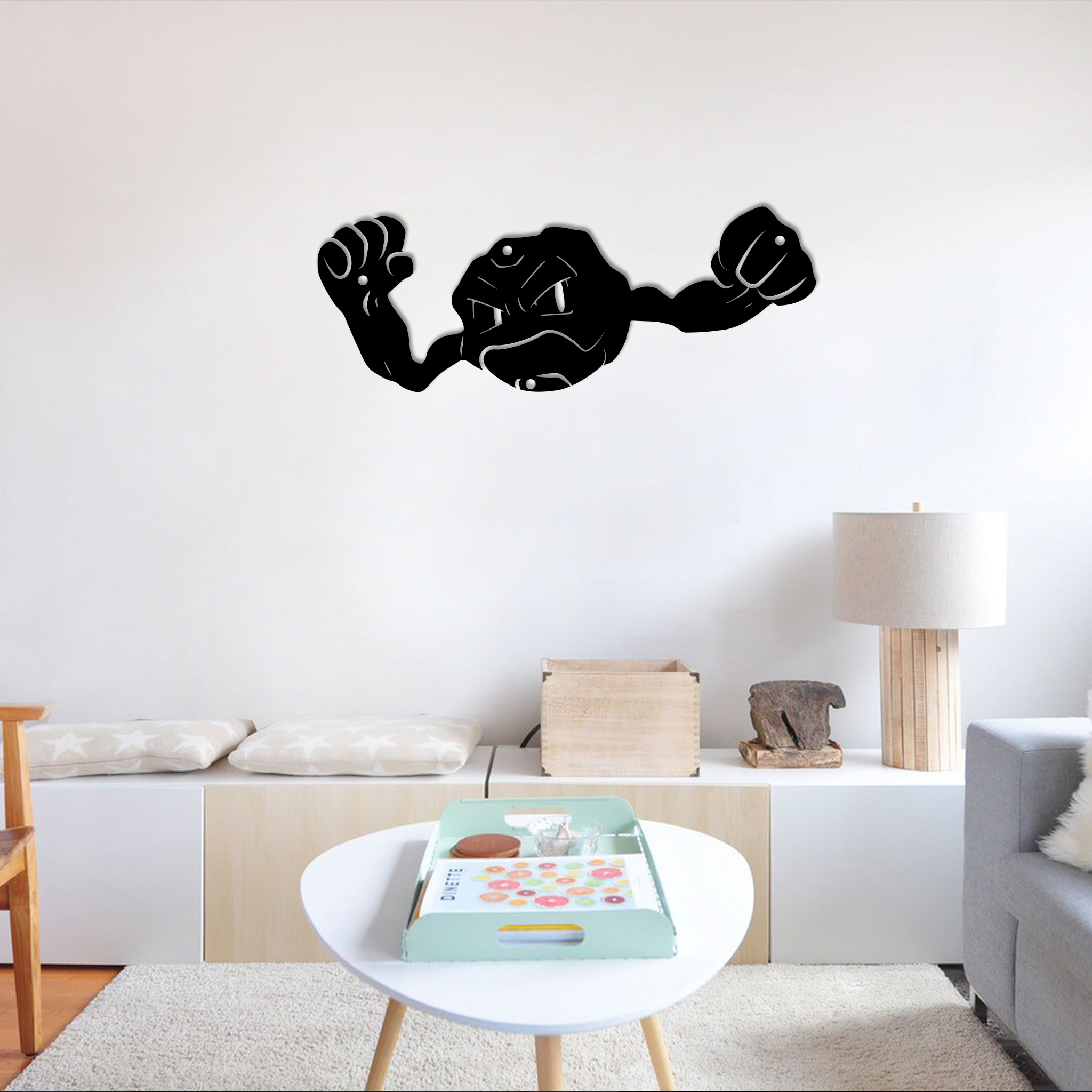 Pokemon Geodude Metal Signs