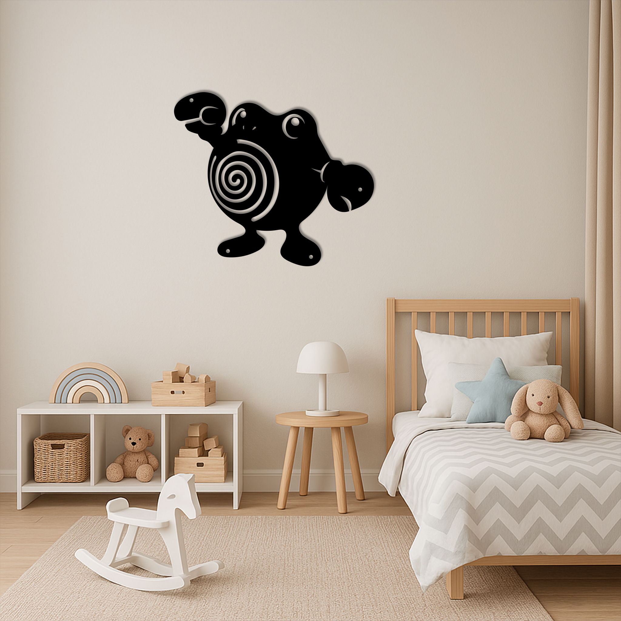 Poliwag Pokemon Metal Signs