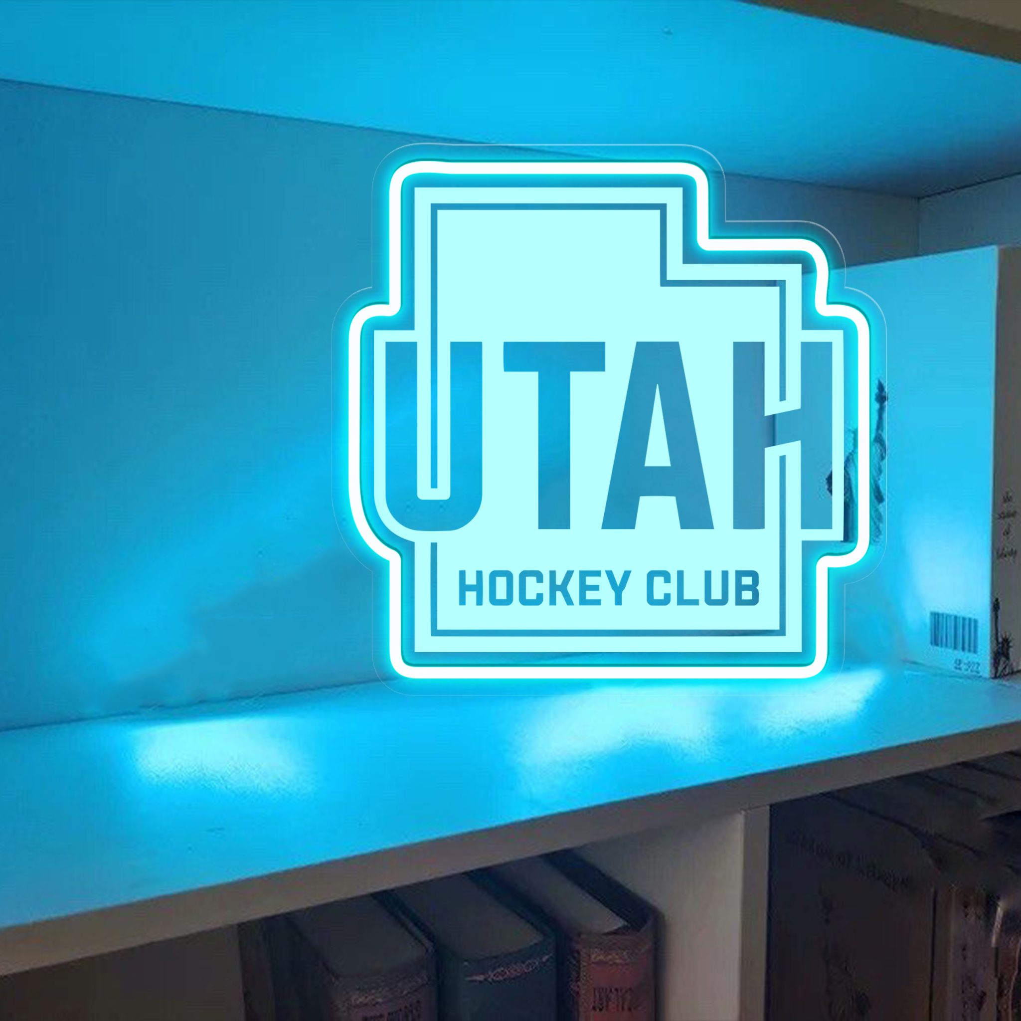 Ice Hockey Utah Hockey Club Laser Sign
