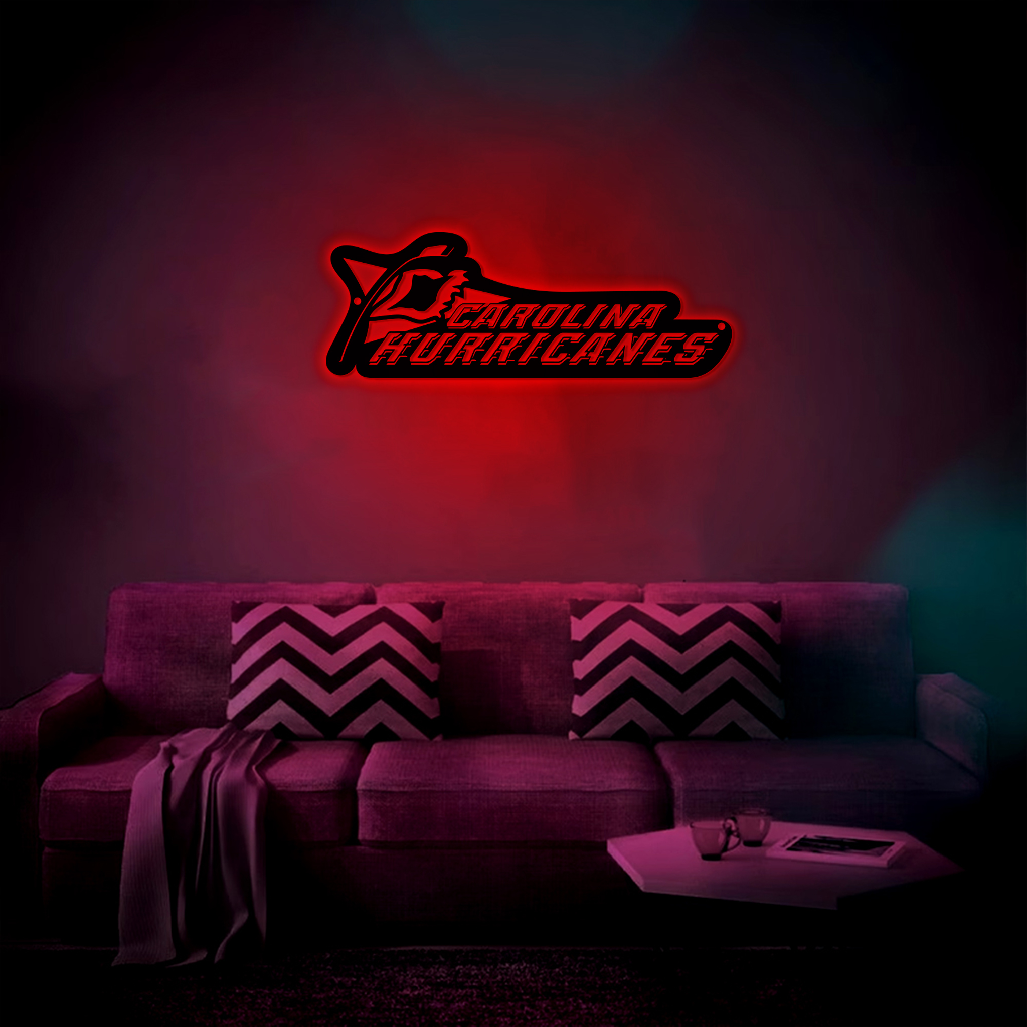 Carolina Hurricanes Ice Hockey Metal Signs