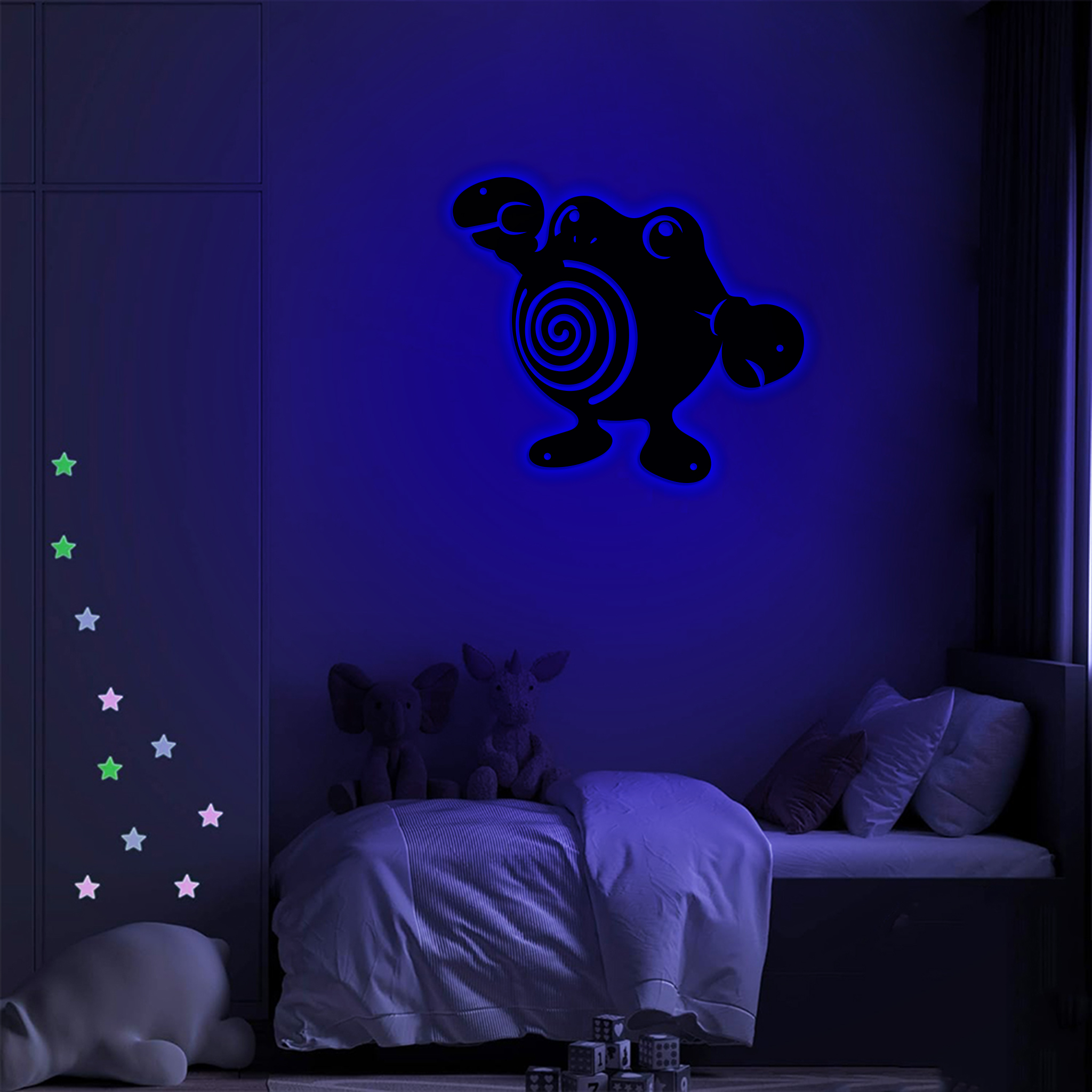 Poliwag Pokemon Metal Signs