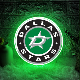 Dallas Stars Ice Hockey UV Signs