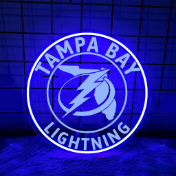 Ice Hockey Tampa Bay Lightning Laser Sign