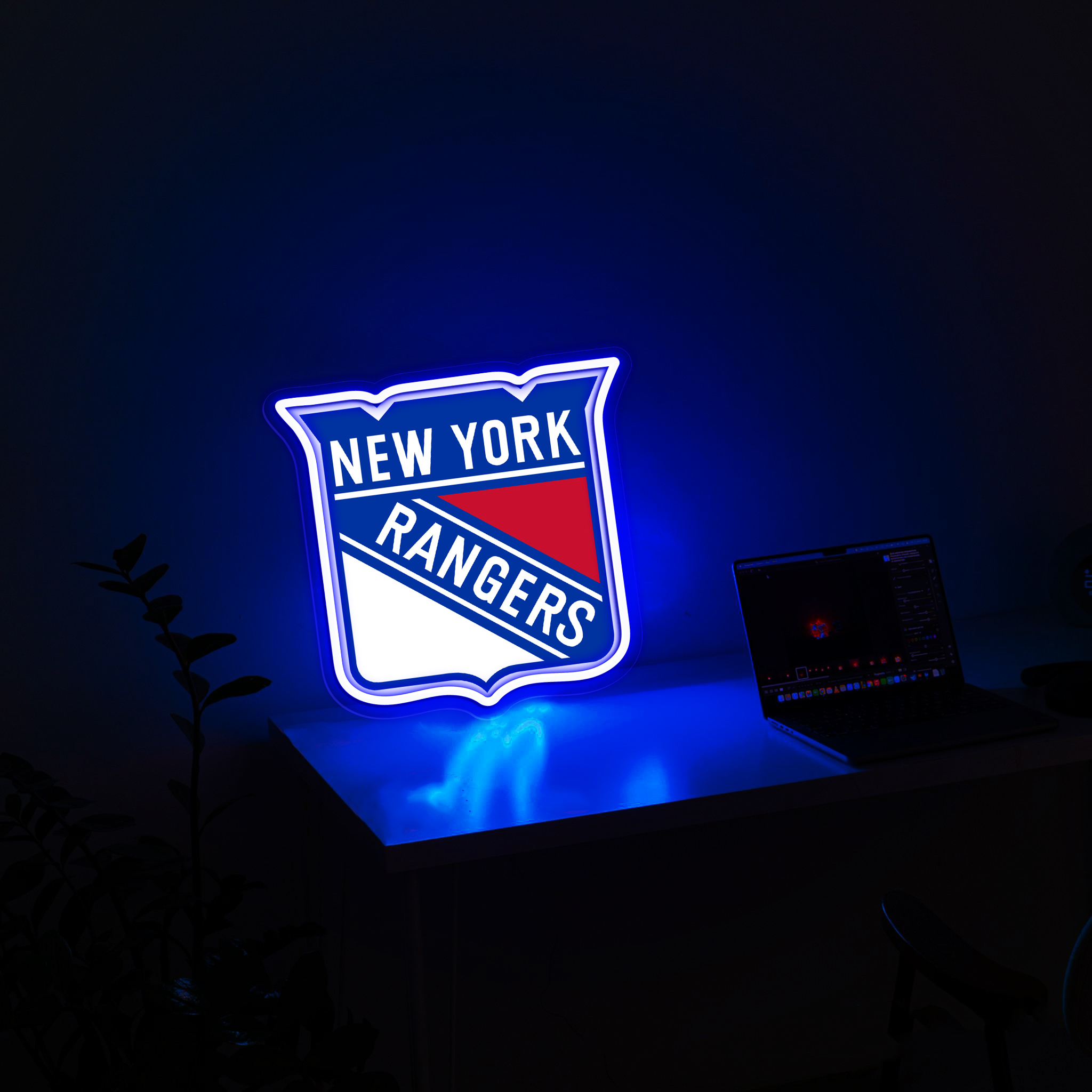 Ice Hockey New York Rangers UV Sign