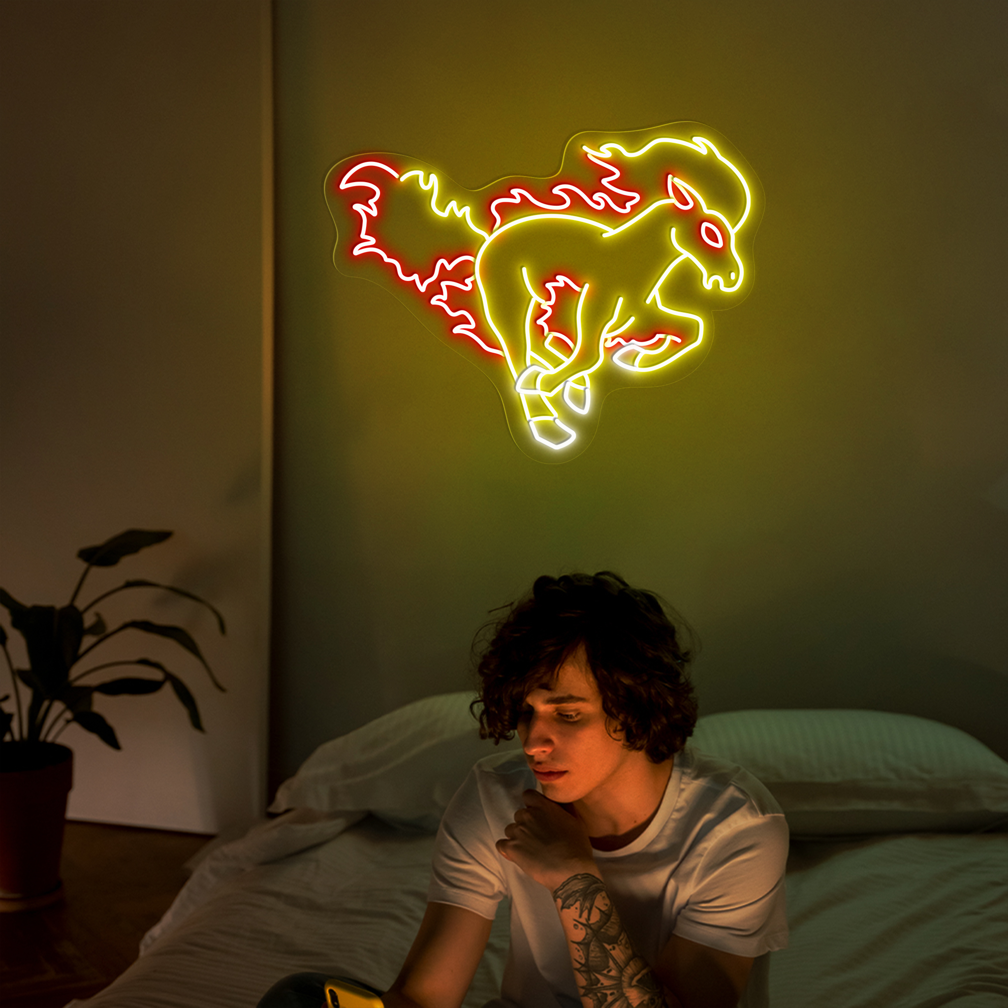 Pokemon Ponyta Neon Signs
