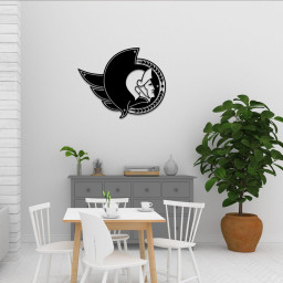 Ottawa Senators Ice Hockey Metal Sign