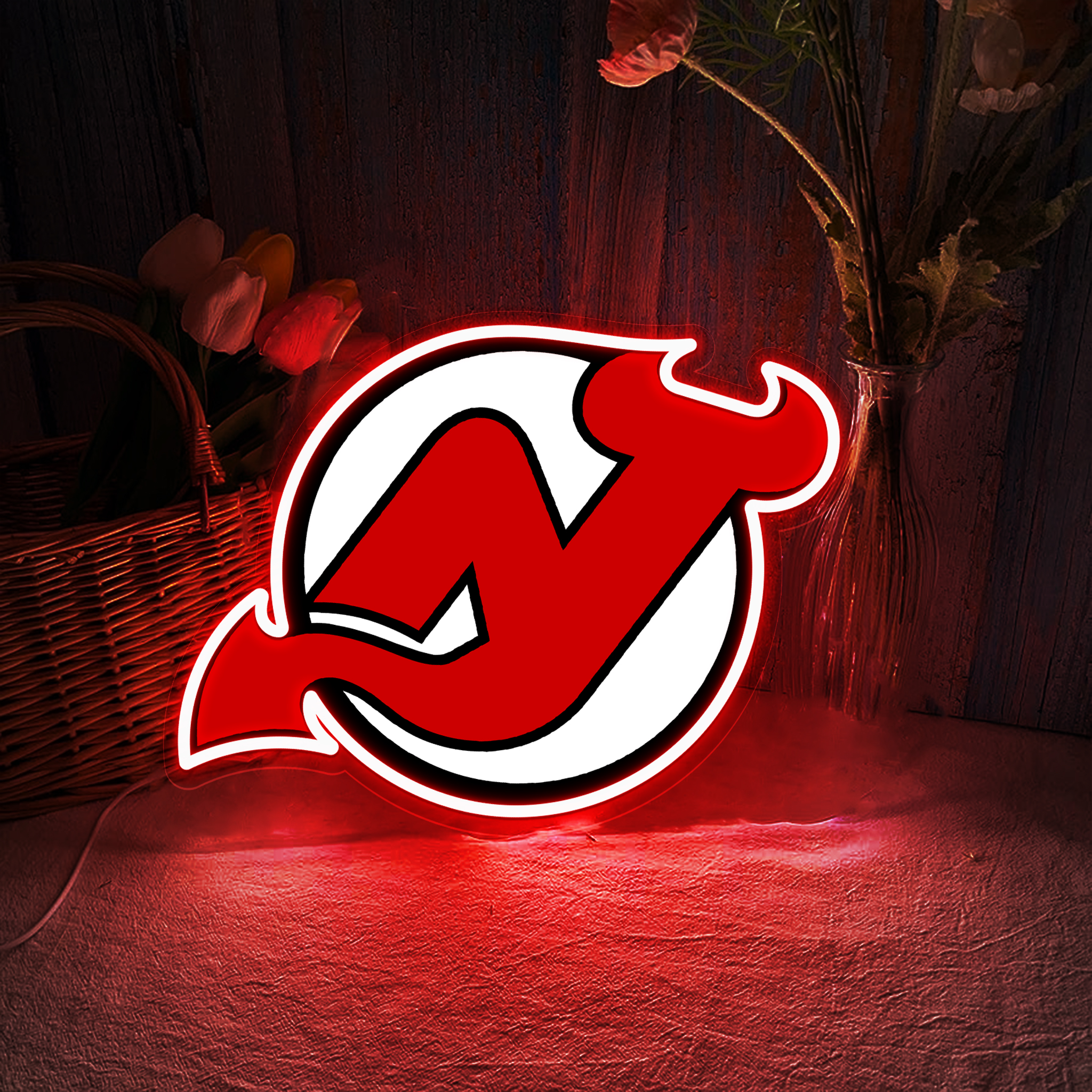 New Jersey Devils Ice Hockey UV Signs